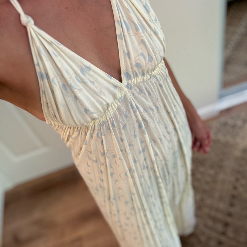 Resort Halter Maxi Dress